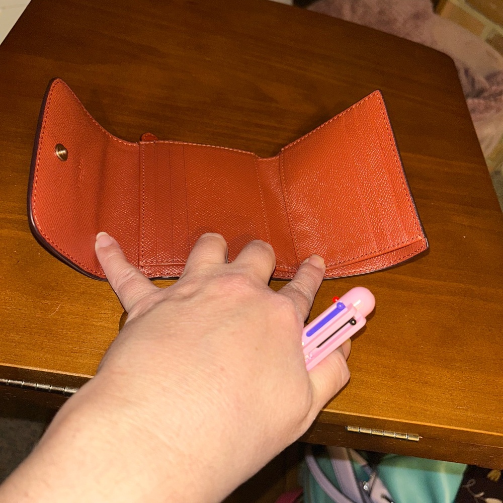 Coach Pink and Brown wallet - Picture 4 of 4